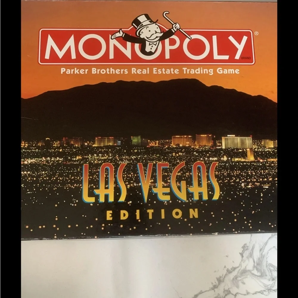 Monopoly Las Vegas Edition 1997 Complete Show Girl Pewter Tokens VTG